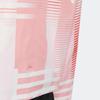 Adidas Striped Printed Short Casual Jacket Women Jackets Pink HF2503
