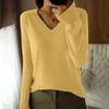 Sweaters for Women V Neck Long Sleeve Knit Pullover Womens Sweaters Oversized Sweaters for Women Fall Sweaters for Women