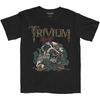 Trivium Skelly Flower TShirt Unisexs