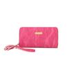 Spring and summer new simple multi-card position hand-held women's bag, fringed zipper, long wallet, and a wallet.