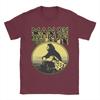 Vintage Yellow Brick Road Tee Wicked Off To See Wizard TShirts for Unisex Round Collar Pure Cotton Short Sleeve Tees Plus Size