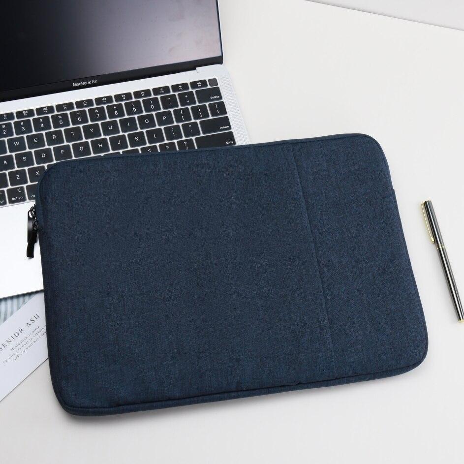 Laptop çantası kol 11 12 13 13.3 14 15 15.4 inç taşıma dizüstü çantası Macbook Air Pro için M1 M2 durumda erkek kadın dizüstü bilgisayar aksesuarları