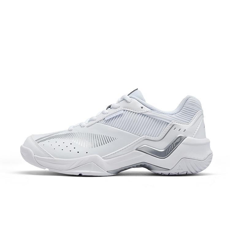 

Li-Ning Fashionable Comfortable Versatile Shock Absorbing Non-Slip Breathable Low-Top Badminton Shoes Unisex Shoes Silver AYTV005-4 40⅓