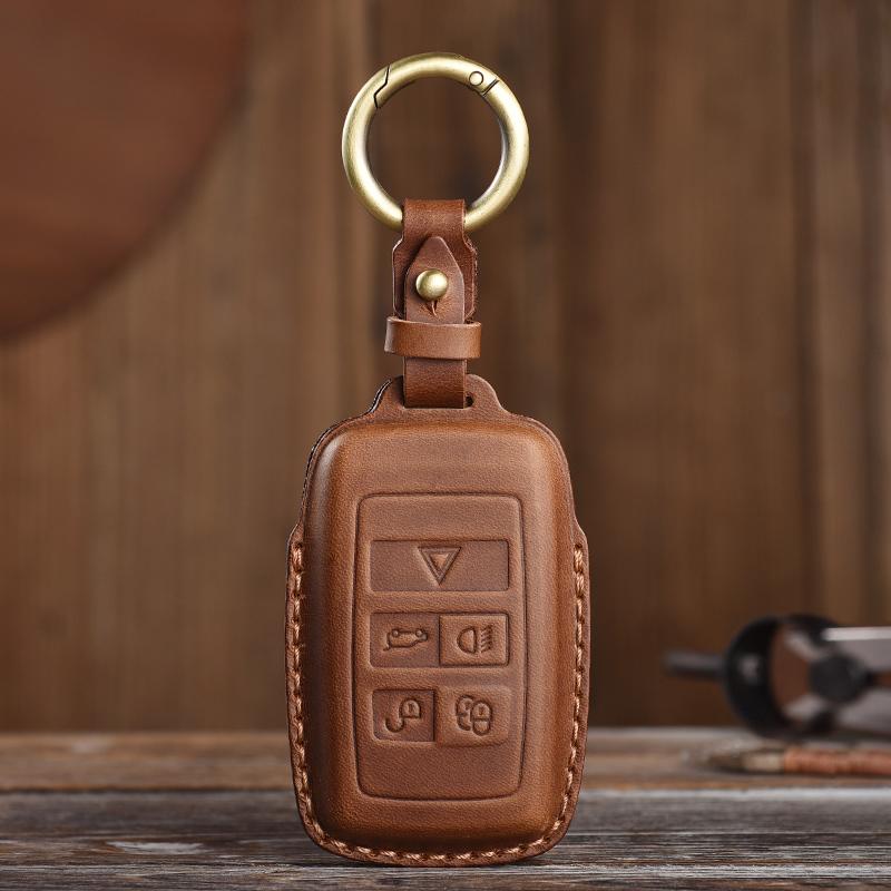 Suitable for Land Rover New Range Rover Sport Defender Discovers New Energy Sources Leather KeysCase Protector