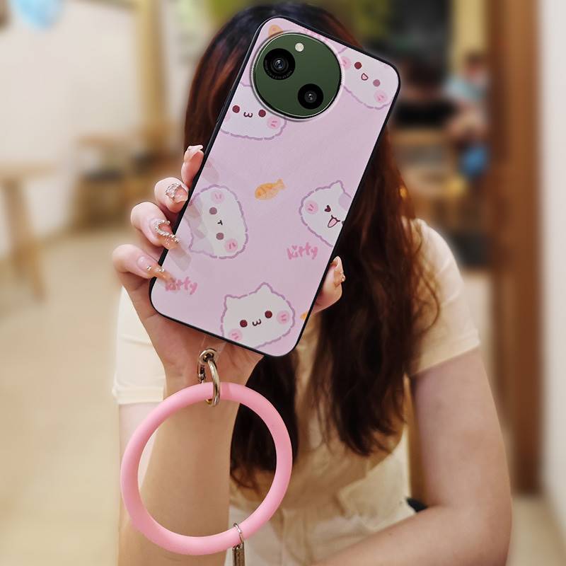 

Anti-knock Ring Phone Case For Sharp Aquos R9/SH-51E Personality Dirt-resistant heat dissipation Bracelet Cute Youth Sharp Aquos R9/SH-51E
