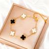 New Arrivalfashion Four-leaf Clover Bracelet Women's Luxury Bracelet