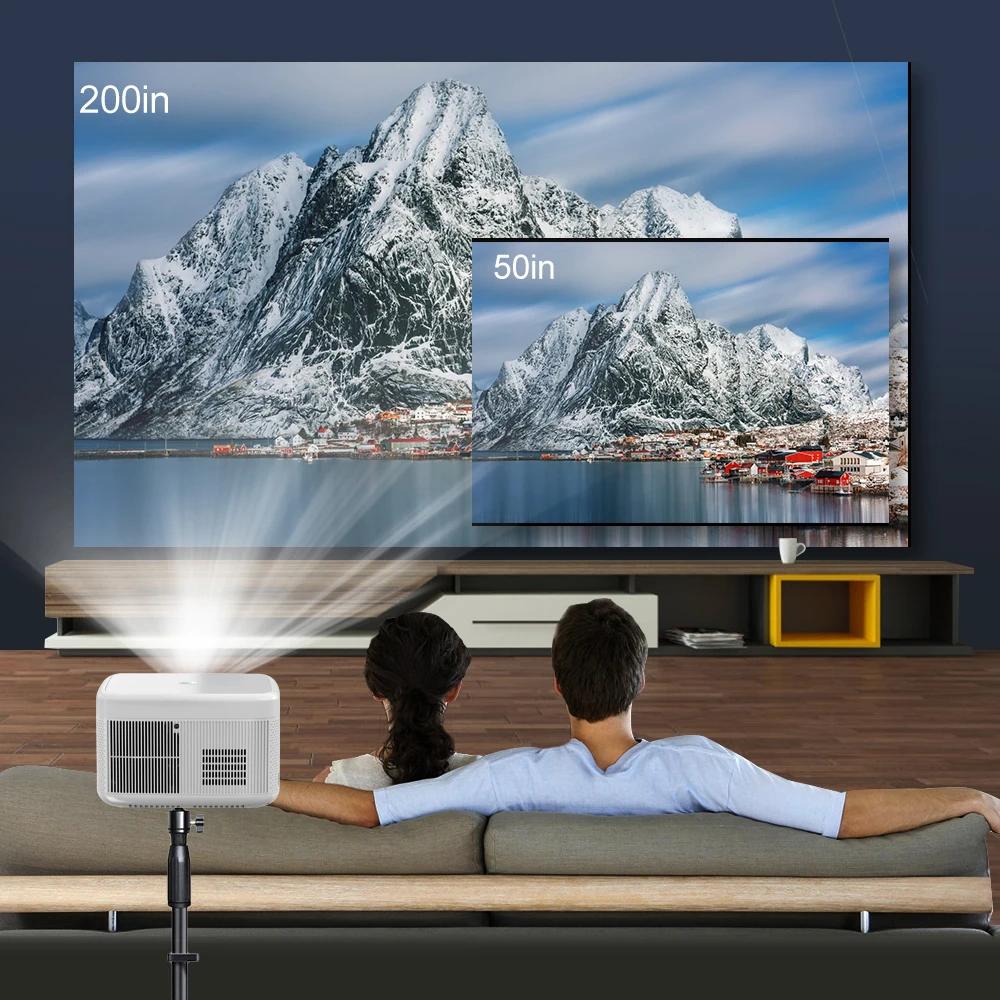 2025 Vivicine K6 Full HD projektor WiFi Android Smart přenosný mini projektor