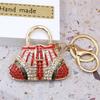 Fashion Cute Crystal Women Rhinestone Bag Lady Wedding Jewelry Trinket Car Girl Gift Bag Charm