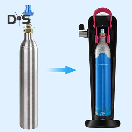 Persistence 2 Adaptateurs Bouteilles Soda Pour Duo/Terra – Fixation Solide Pour Machine à Eau Gazeuse En Verre