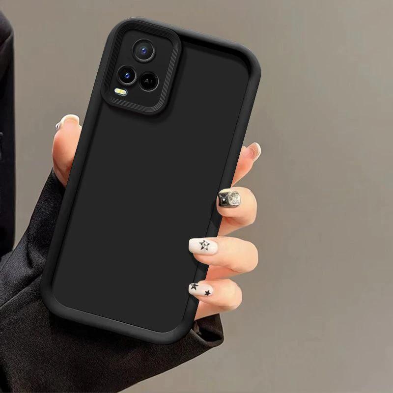 For Vivo V21E 4G Case V21 E Capa On Vevo Y73 2021 Phone Cases Protection Camera Anti Drop Protection Soft Back Cover Coque Funda