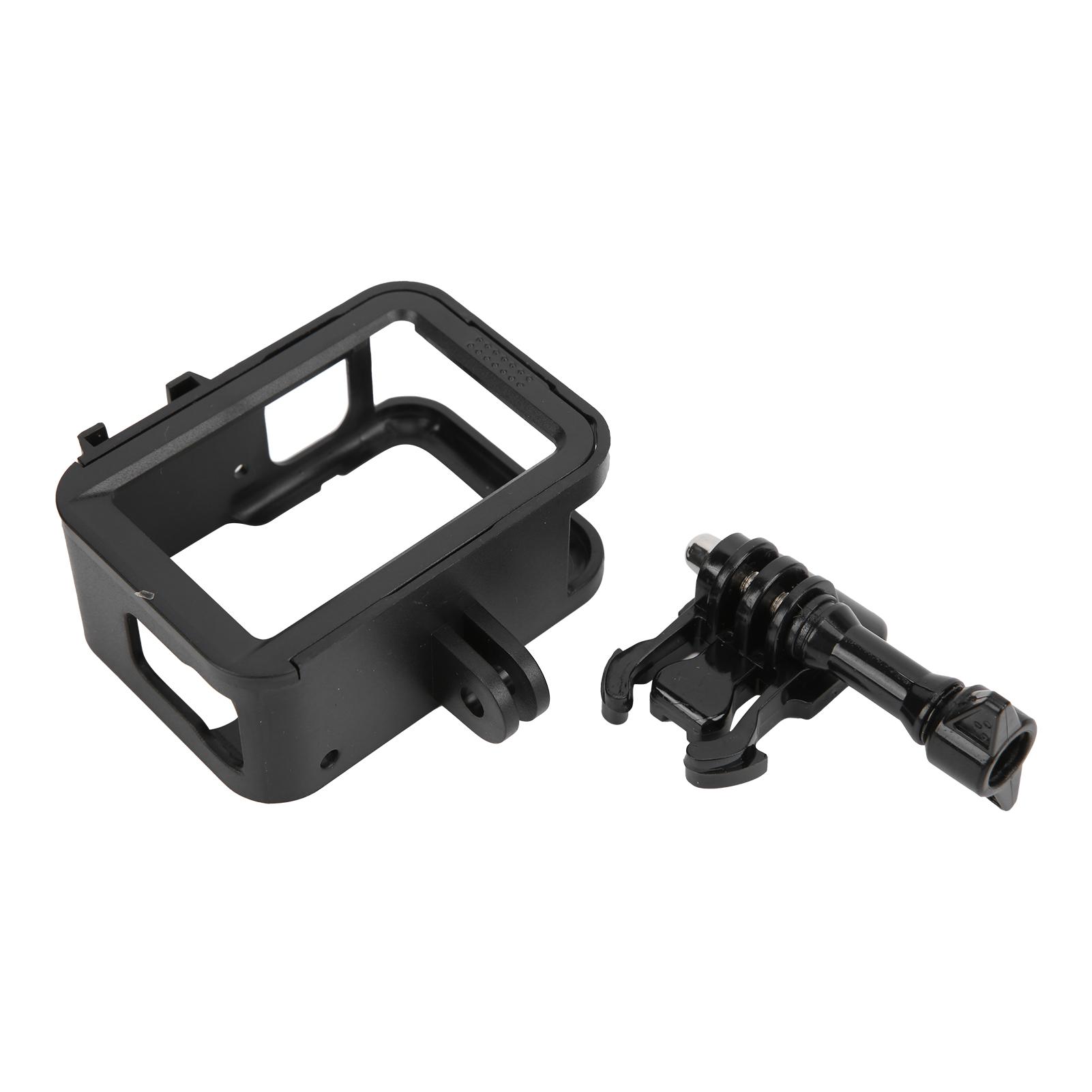 Koogeelife Actiecamera Kooi Beschermhoes voor Gopro 9 Plastic Anti-Val Frame Behuizing met Cold Shoe Mount
