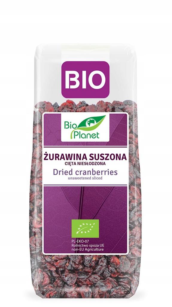 Dried cut cranberries unsweetened Bio planet 100 g Bio planet 100 g