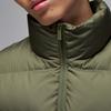 Jordan Flight Stand Collar Comfortable Warm Windproof Waterproof Solid Color Down Vest Men Vests Dark-Olive Black IF4261-222