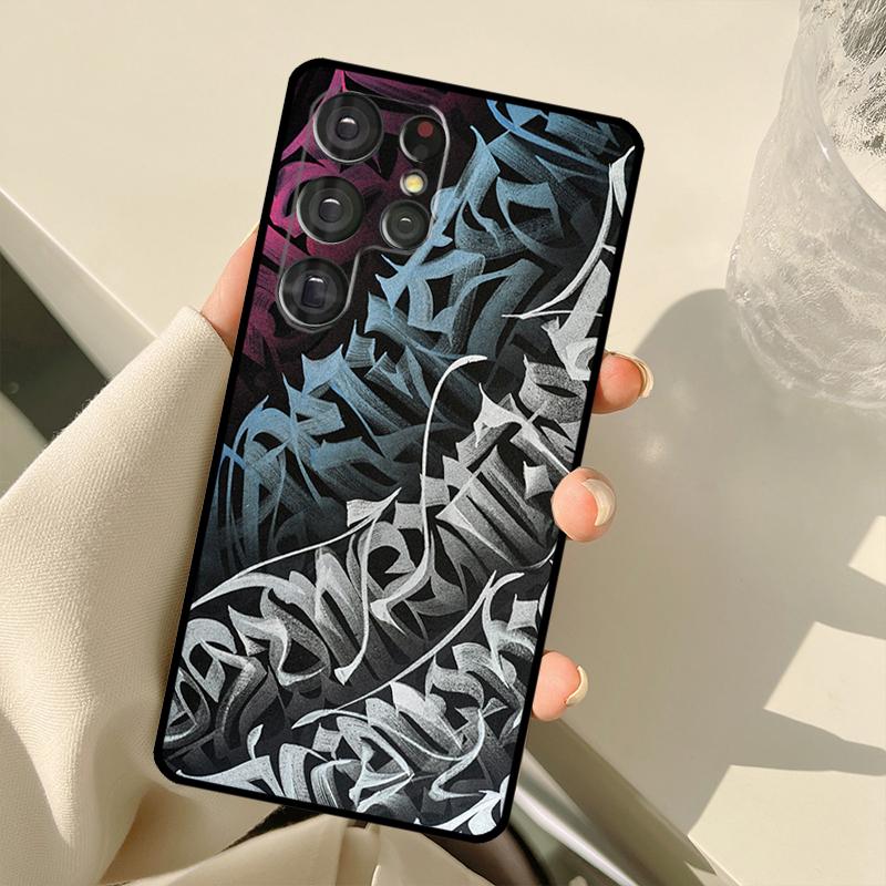 Pokras Lampas Art Graffiti Case For Samsung Galaxy S25 S24 S23 S22 S21 S20 Ultra S9 S10 Plus S21 FE S25 FE Back Cover