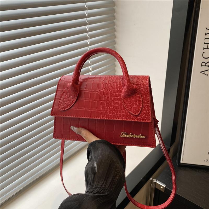 

Fashion trend simple new women s handbag solid color versatile high-end temperament shoulder messenger bag women
