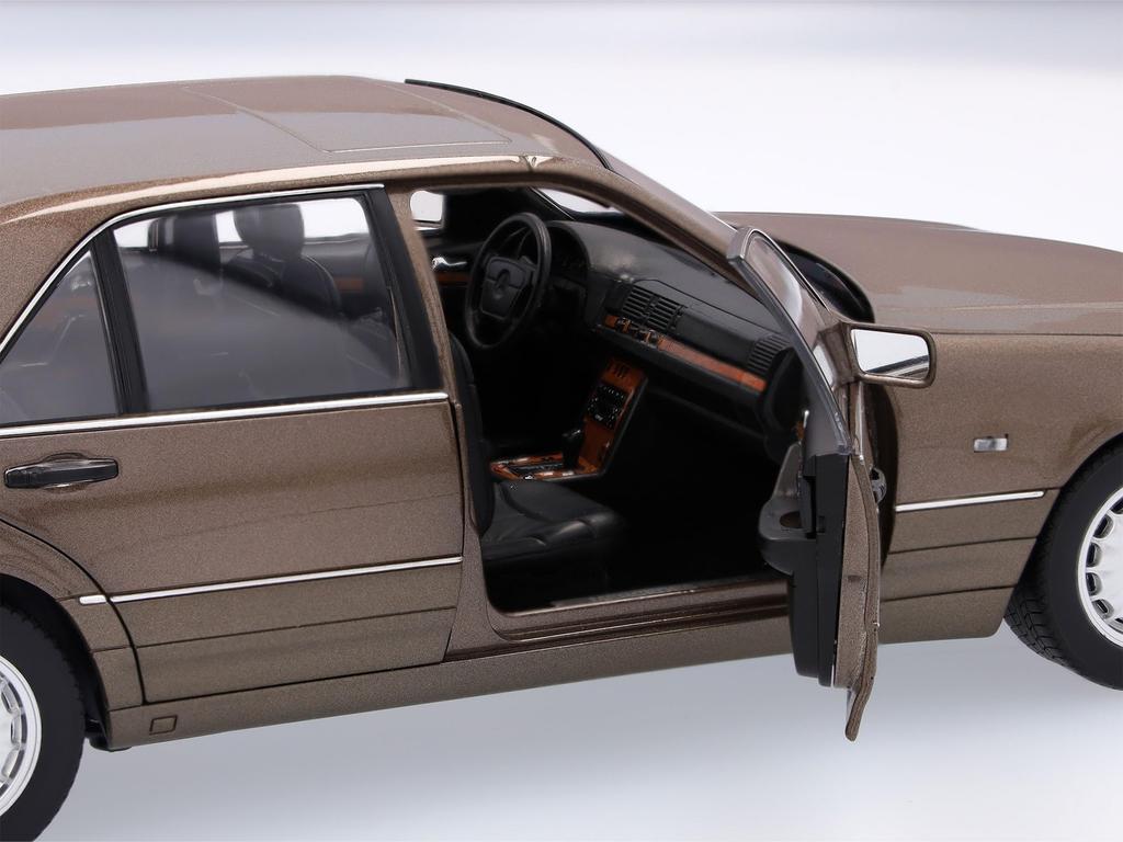 Genuine S 600 W140 Scale Impala Brown [Mercedes-Benz Collection] 1/18