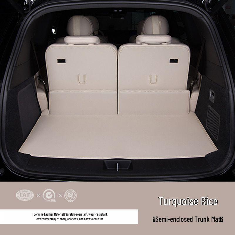 Compatible with 25 Deep Blue S09 Models: Custom Trunk Mat for Interior Modification.
