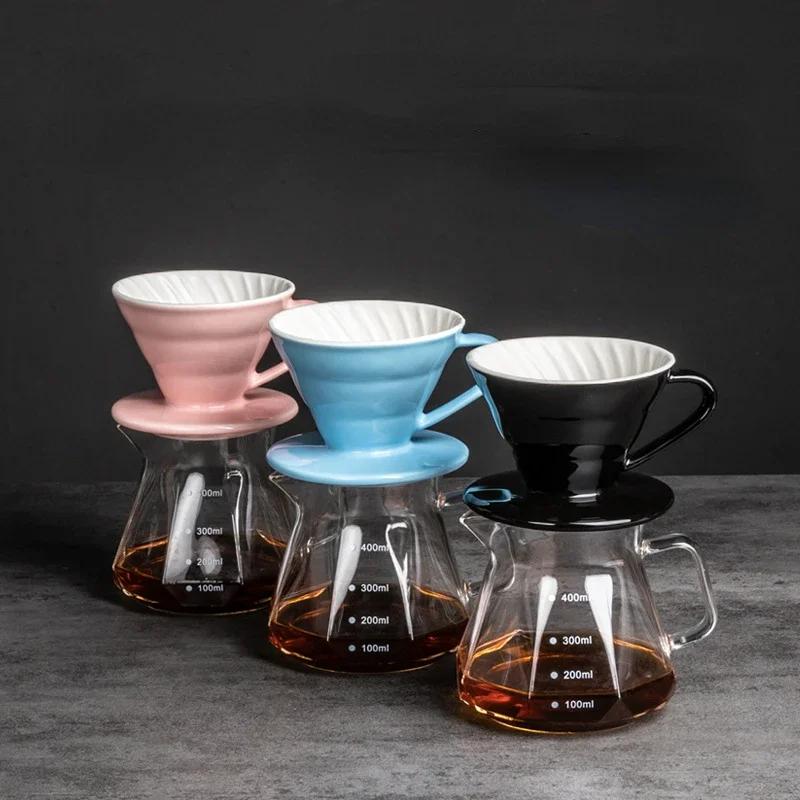 

V01/V02 Нет. V90 Воронка Керамический Капельный Кофейный Фильтр Цветной Американский Кофейный Фильтр Ручной Работы Чашка Кофейный Инструмент 600ml