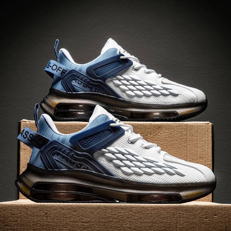 High-Top Men's Running Shoes - Youth and Casual Dad Sneakers for Spring