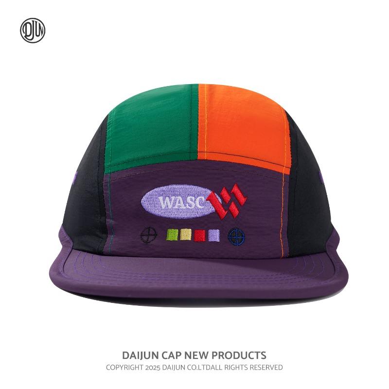 Retro color matching dopamine quick-drying baseball cap women's summer hip-hop sports versatile outdoor cap trendy brand