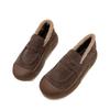 Fleece warm cotton shoes for women in the winter of 2025, new casual soft soles, not tired feet, fleece mother shoes