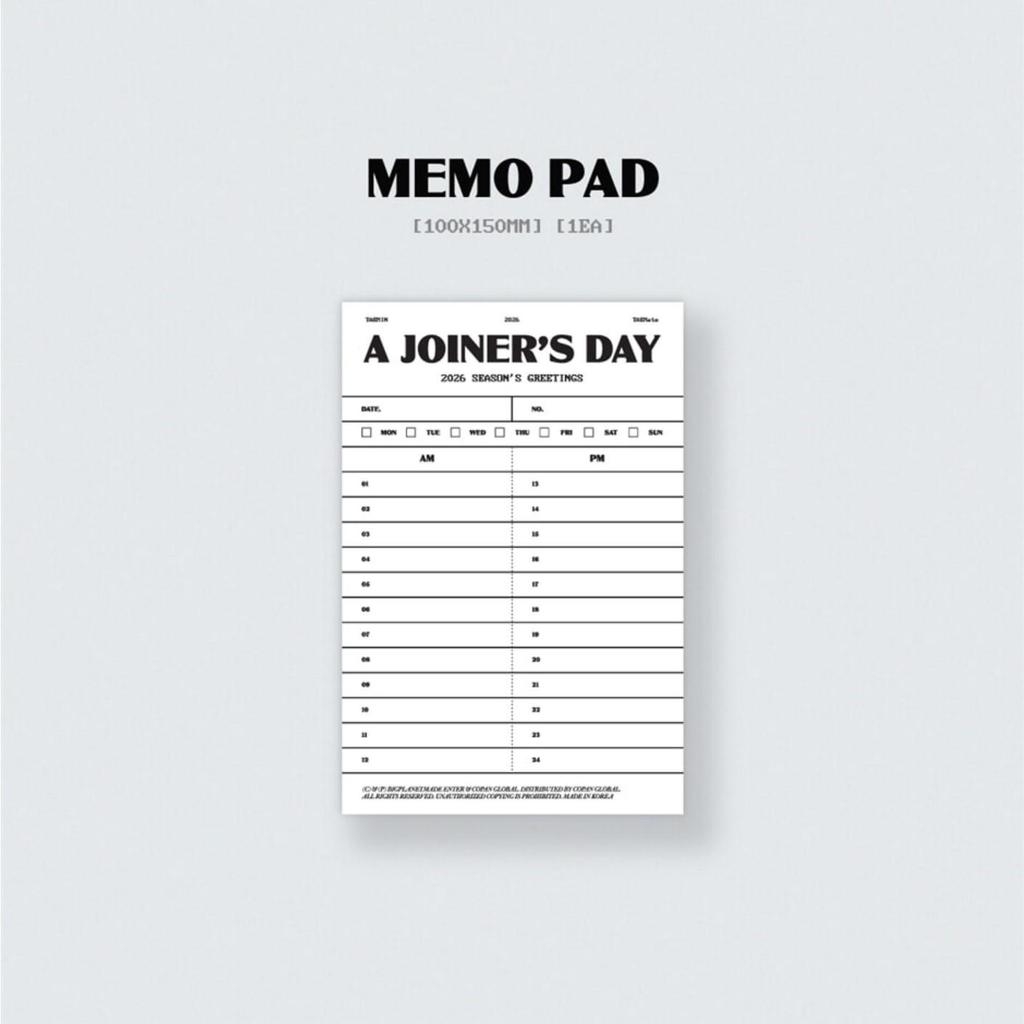TAEMIN 2026 Season’s Greetings A JOINER’S DAY Official K-Pop Merchandise