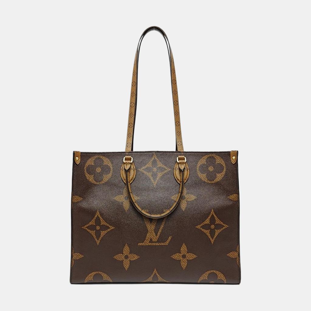 [Pre-Owned] Louis Vuitton Onthego GM 'Brown Monogram Canvas/Brown Monogram Reverse Canvas' - Excellent #1XTAXRV
