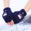 Cozy Cat Paw Touch Screen Gloves: Winter Sports & Cycling