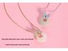 Trendy Pure Silver Butterfly Necklace with Hetian Jade Pendant - Women's Light Luxury Clavicle Chain