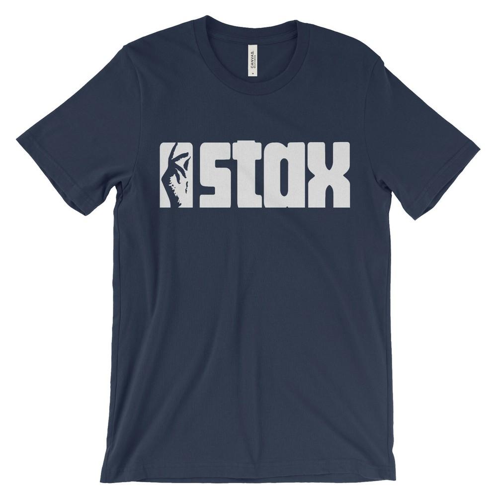 Stax Records Logo T Shirt - Funk Soul Music Label - Booker T. & The M.G. s Unisex T-Shirt XL