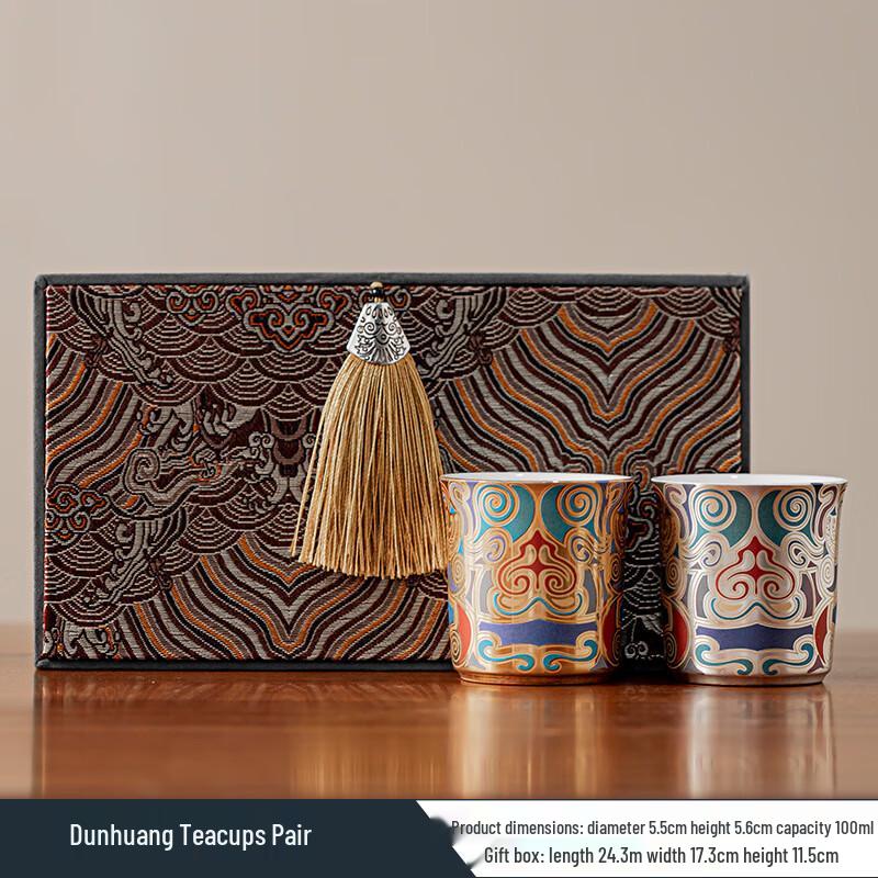 Chaxun Dunhuang Luxury Teacup Set