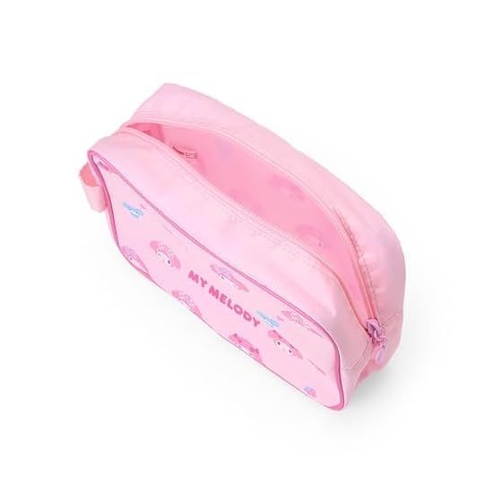 SANRIO Travel Pouch 2-Piece Set My Melody Polyester Accessory Organizer Ages 3 and Up 679488