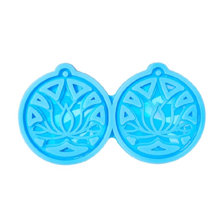 Lotusflower Shaped Necklace Pendant Mold Great for Necklace Earring Jewelry