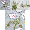 Silk Chimonanthus Praecox Branches Wedding Table Decor Artificial Flowers For Home And Event Styling
