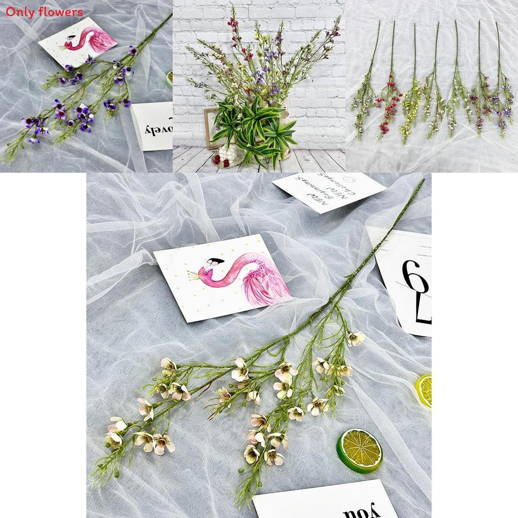 Silk Chimonanthus Praecox Branches Wedding Table Decor Artificial Flowers For Home And Event Styling