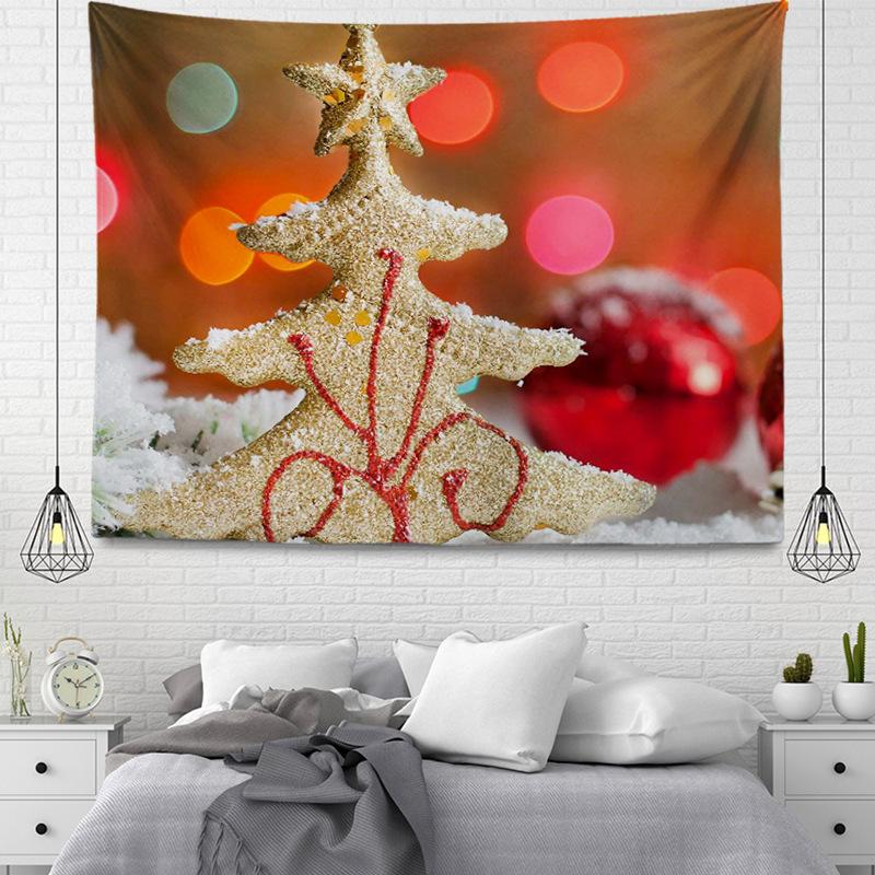 Christmas Style Series of Hanging Cloth Tapestries