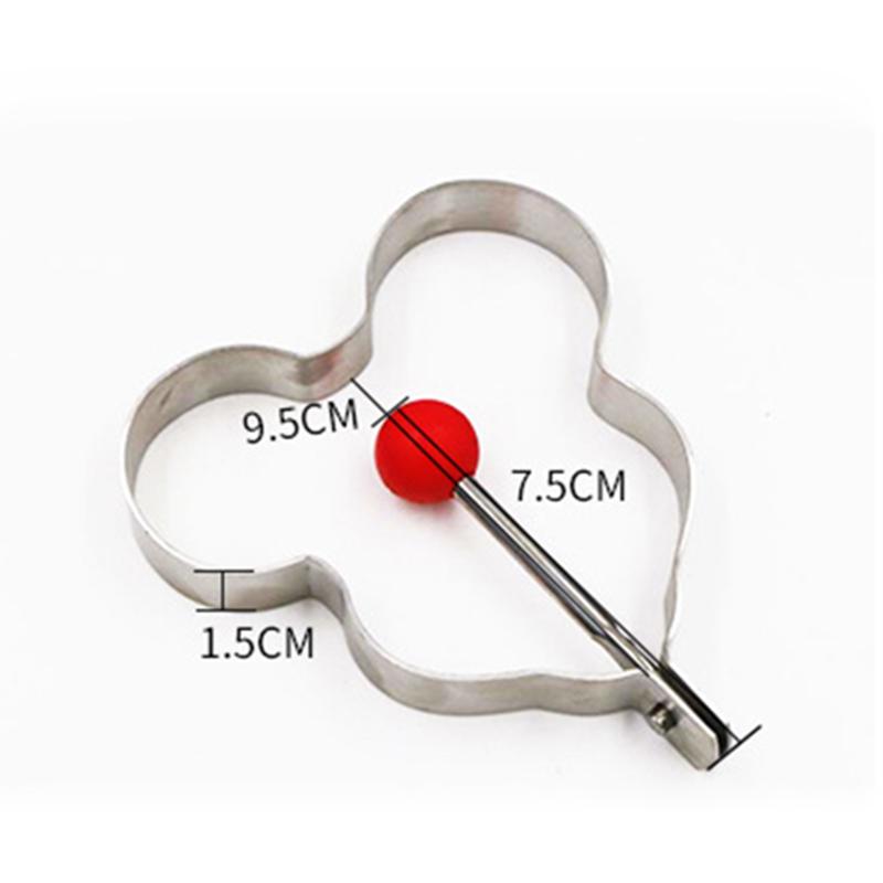 8 Shapes Stainless Steel Fried Egg Shaper Egg Mold DIY Breakfast Egg Pancake Rings Sandwich Kitchen Tools Utensil Baking Tools