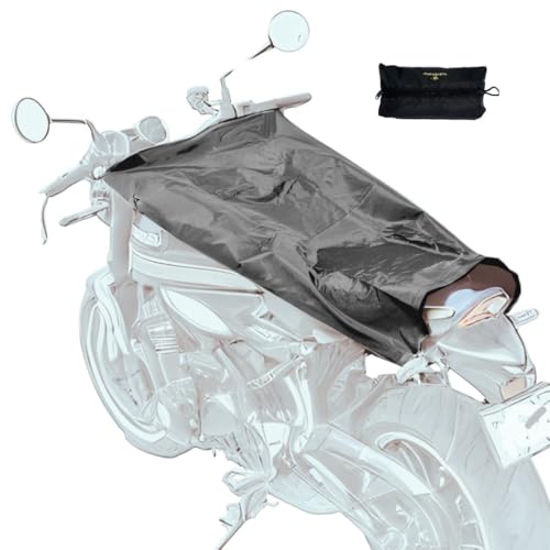 

maaDeft | Чехол для мотоцикла MotoBrella/Теплоизоляция, Защита от УФ-лучей, Водоотталкивающий, Легкий, Компактный/Для затенения при парковке на улице. Прот