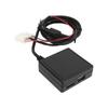 Car Bluetooth Adapter Portable Aux Input Hands Free Calls Noise Reduction Replacement for Mazda 3 6