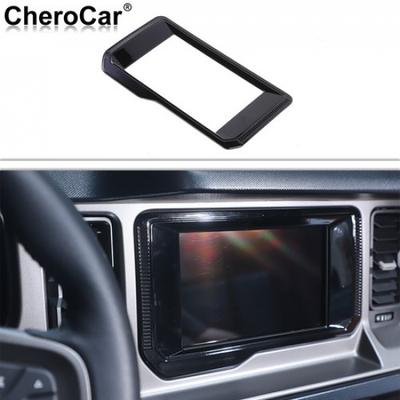 Central Console GPS Navigation Panel Frame Decor Trim Cover For Bronco -25