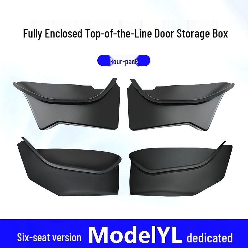 Tesla Model 3/Y Refreshed Door Slot Storage Mat and Box Accessory