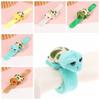 Hands Clap Circle Plush Tortoise Wristband Stuffed Turtle Slap Band Toy  Party Favors Decorative