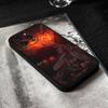Anime Baki H-Hanmas Phone Case For IPhone 17,16,15,14,13,12,11 Plus,Pro,Max,XR,XS,X,7,8 Plus,Mini Black Silicone Soft
