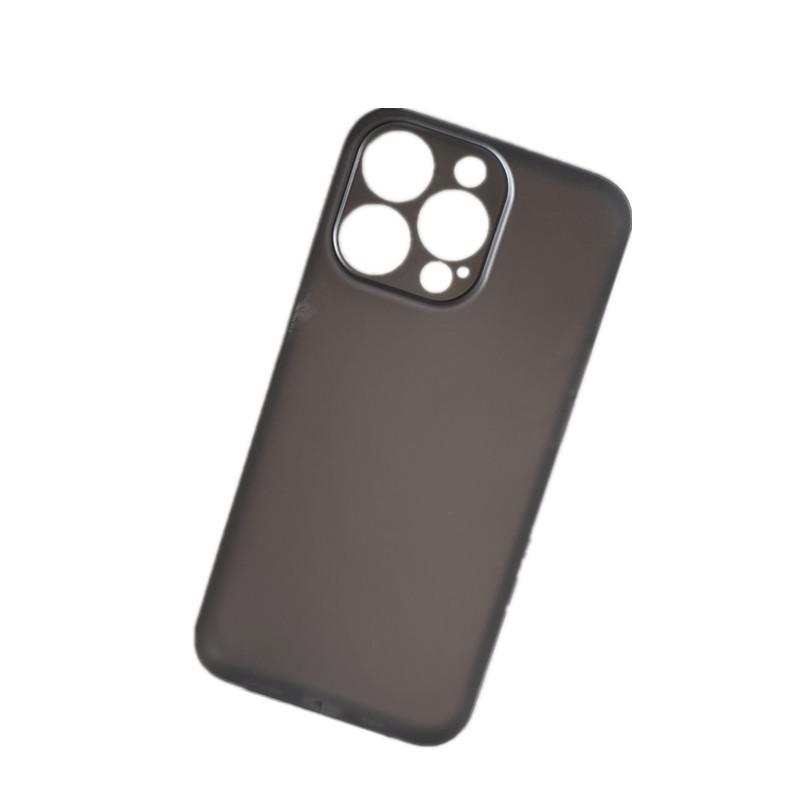 Applicable To IPhone13 Mobile Phone Case Transparent Apple 13 Promax Protective Case Key Hollow PP Shell PP Material