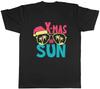 Xmas In the Sun Mens T-Shirt Christmas Winter Sun Holiday Vacation Tee Gift
