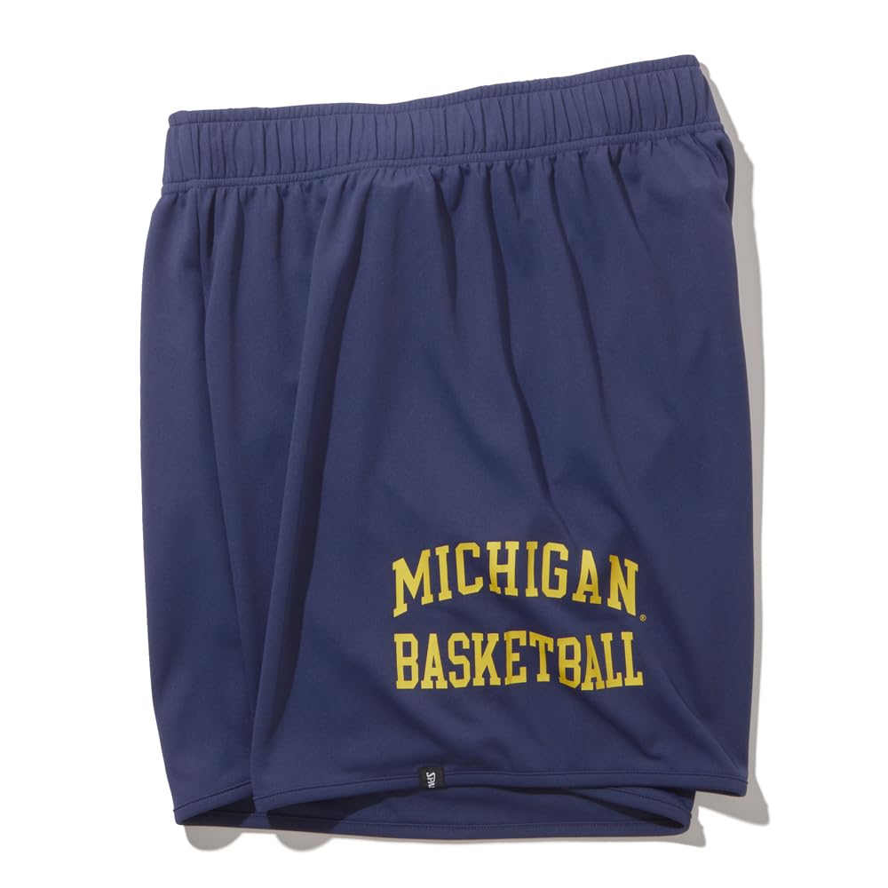 Spalding Michigan Basketball Practice Pants with Arch Logo, Navy, Size XL (SMP24127M)