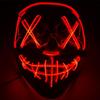 Black Luminous Halloween Mask for Party & Festival