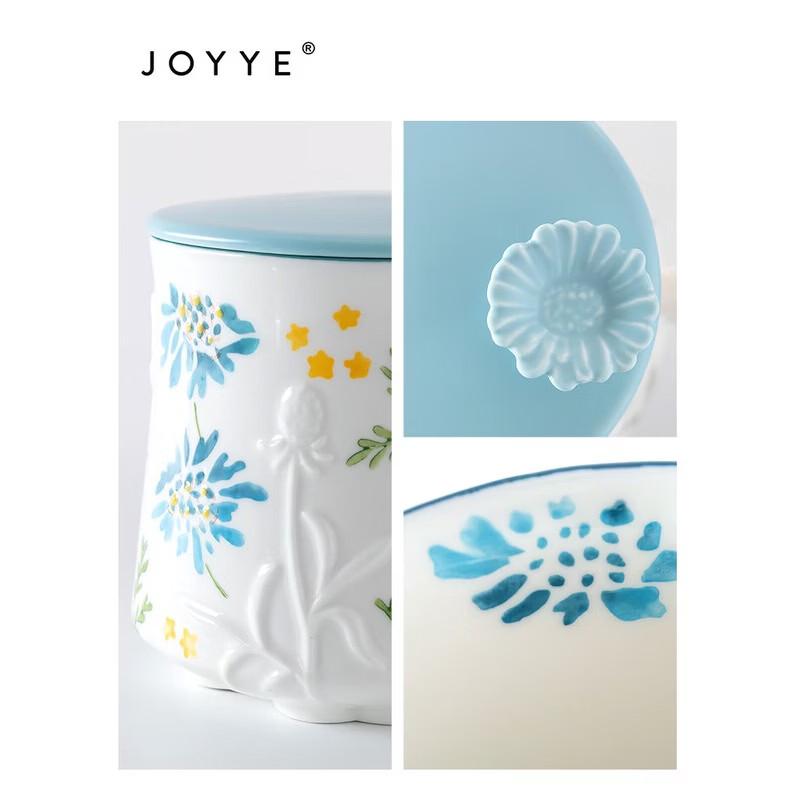 JOYYE Traumblumen Keramiktasse