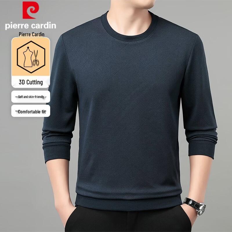 Pierre Cardin Men s Round Neck Long Sleeve Casual T-Shirt XL