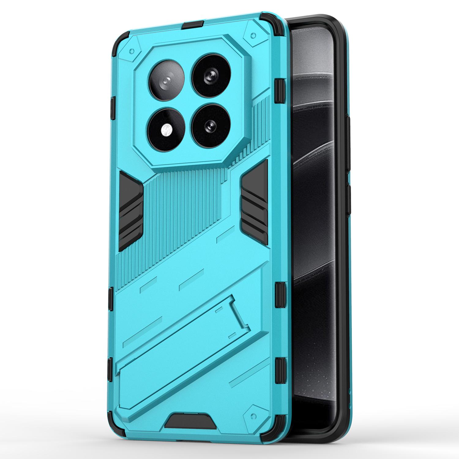 

For Xiaomi Redmi Note 14 Pro+ 5G Case PC+TPU Shockproof Phone Cover with Kickstand E